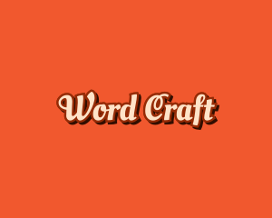 Word - Retro Calligraphic Fashionwear logo design