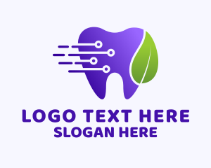 Toothbrush - Express Dental Care logo design