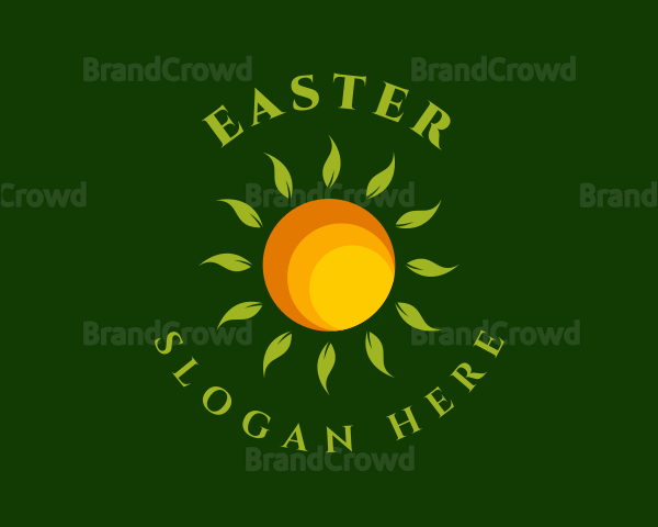 Sun Leaves Eco Farm Logo