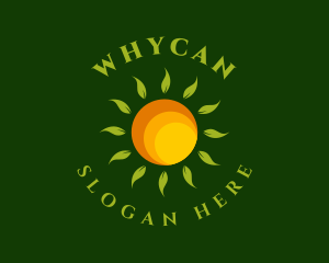 Sun Leaves Eco Farm Logo