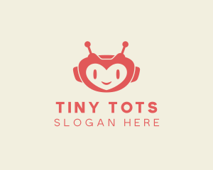 Toddler - Tech Robot Toys App logo design