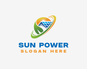 Solar - Renewable Solar Panel logo design