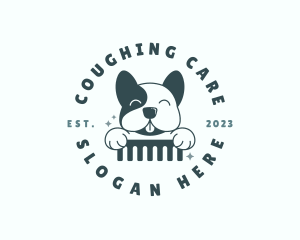 Dog Care Grooming logo design