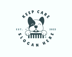 Dog Care Grooming logo design