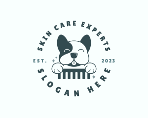 Dog Care Grooming logo design