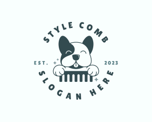 Dog Care Grooming logo design