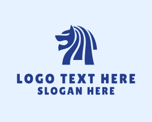 Silhouette - Singapore Tour Merlion logo design