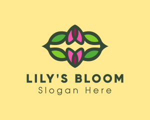 Lily - Nature Flower Garden logo design