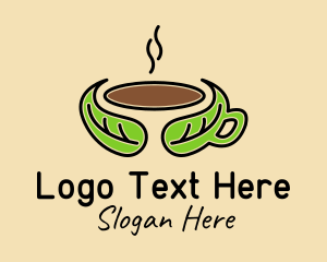 Coffee Farmer - Herbal Hot Coffee logo design