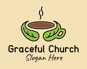 Latte - Herbal Hot Coffee logo design