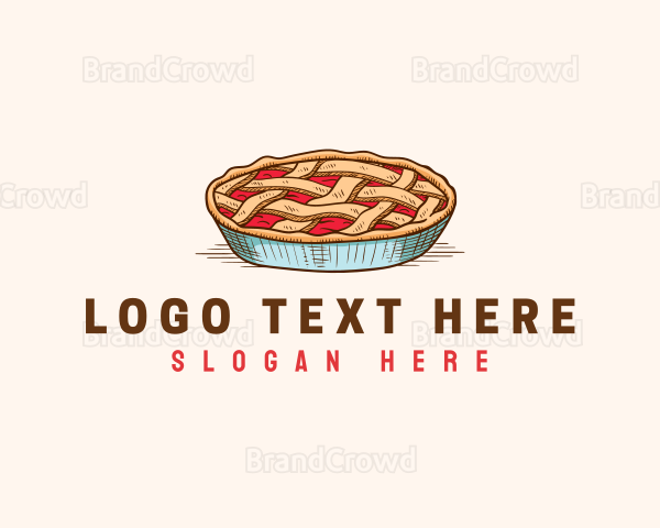 Pie Bakery Pastry Logo