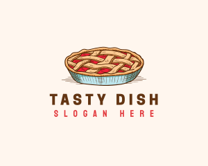 Pie Bakery Pastry logo design