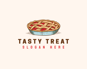 Pie Bakery Pastry logo design