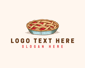 Apple Pie - Pie Bakery Pastry logo design