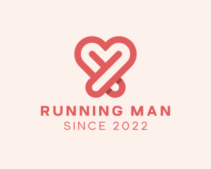 Romance Dating Heart logo design
