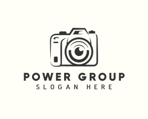 Lens Camera Photography Logo