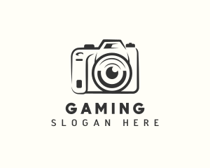 Snappy - Lens Camera Photography logo design