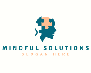 Mental - Mental Puzzle Therapy logo design