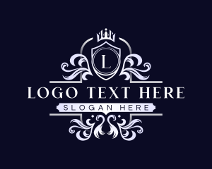 Vintage - Crown Royalty Insignia logo design