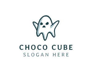 Creepy - Creepy Halloween Ghost logo design