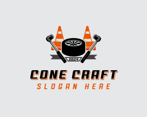 Tire Roadside Repair logo design