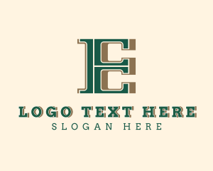 Lettermark - University Varsity Team logo design