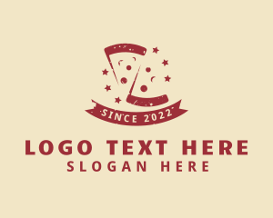 Red - Red Pepperoni Pizza logo design