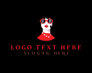 Lady - Woman Fashion Boutique logo design