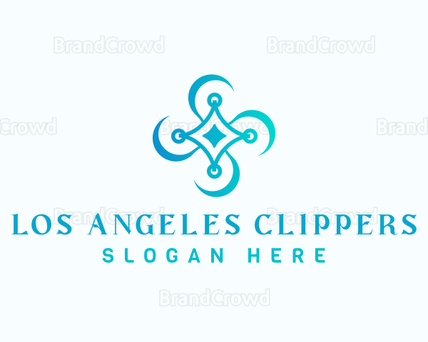 Aerial Drone Propeller Logo