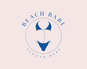 Bikini - Sexy Bikini Fashion logo design