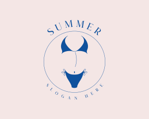 Sexy Bikini Fashion logo design