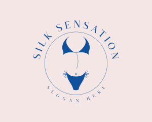 Sensual - Sexy Bikini Fashion logo design