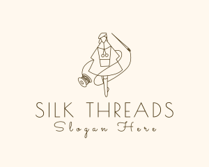 Needle Thread Seamstress logo design