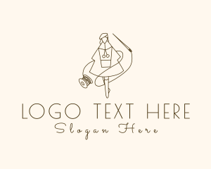 Coat - Needle Thread Seamstress logo design