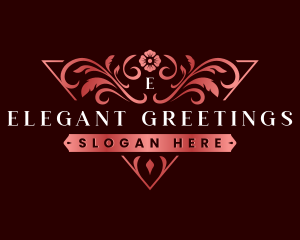 Floral Bouquet Decorative logo design