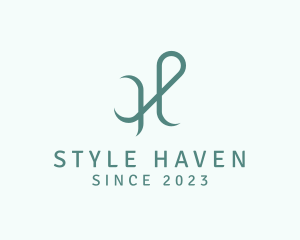 Wardrobe - Fashion Wardrobe Business Letter H logo design