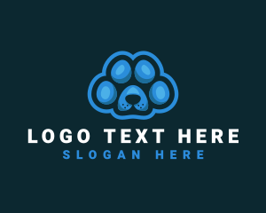 Pup - Paw Pet Veterinary logo design