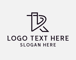 Monogram - Property Interior Design Firm logo design