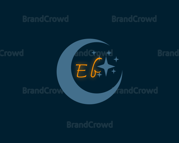 Whimsical Lunar Business Logo