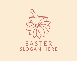 Bloom - Floral Cosmetic Recipe logo design