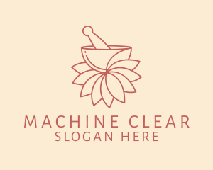 Chef - Floral Cosmetic Recipe logo design