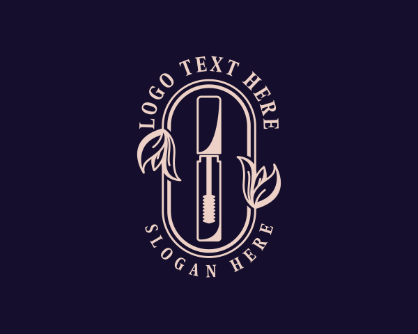 Mascara - Makeup Beauty Salon logo design