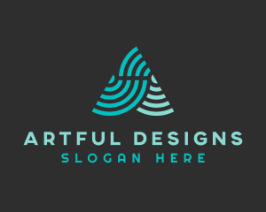 Zen Garden Waves logo design