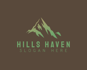 Green Mountain Range logo design