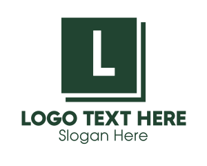 Business - Business Green Lettermark logo design