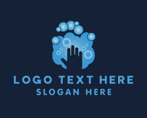 Cleaning Services - Hygiene Wash Hand logo design