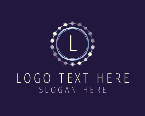 Traditional - Starry Ring Circular Foundation logo design