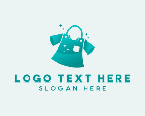 Shopping Bag - T-Shirt Clothing Fashion logo design