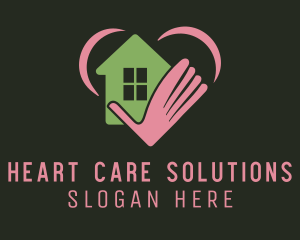 House Hand Charity logo design