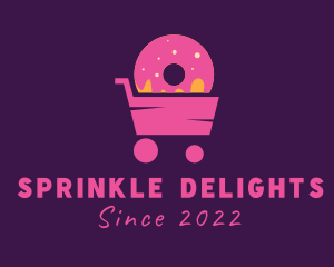 Sprinkle - Donut Food Cart logo design